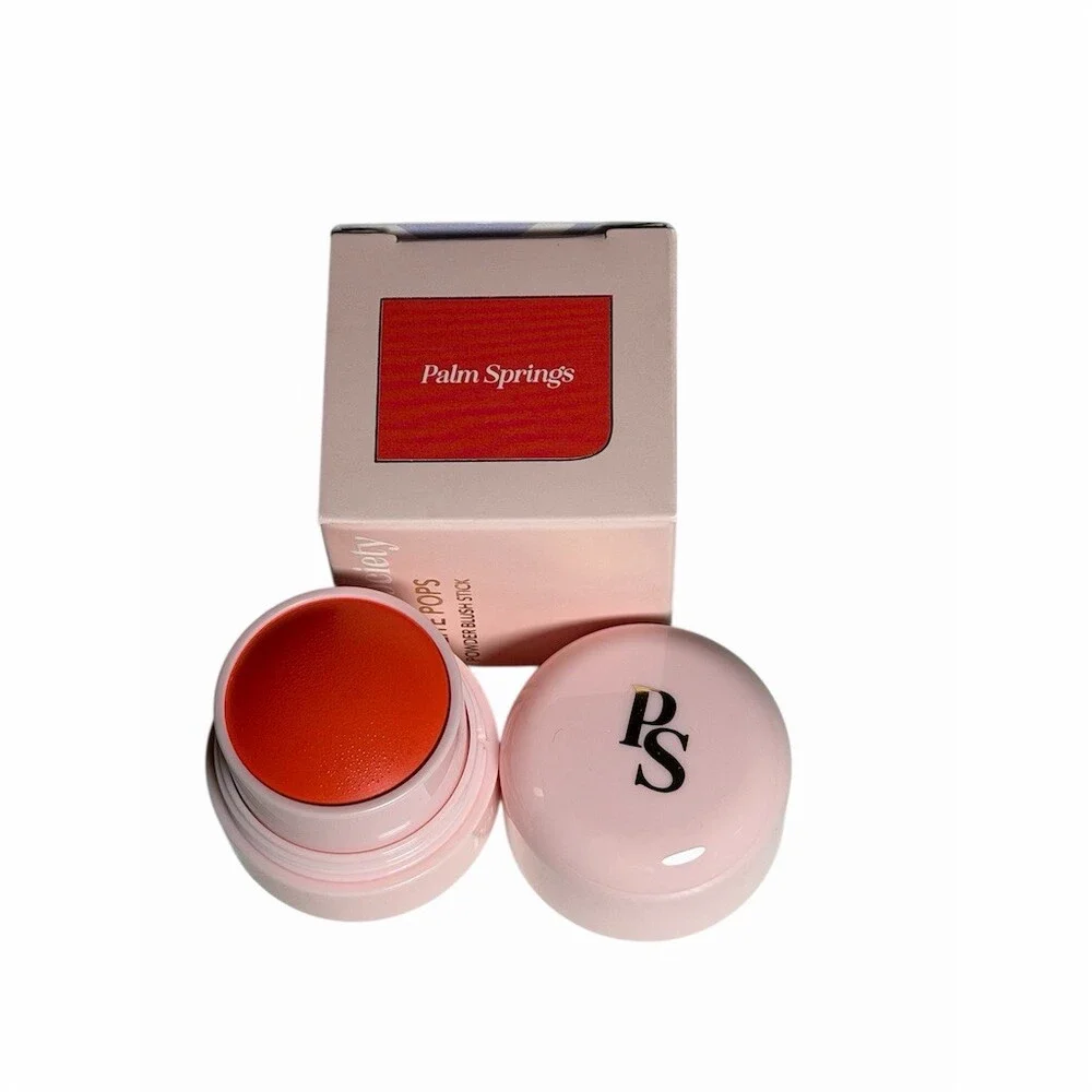 Polite Society Polite Pops Powder Blush Stick Palm Springs Buildable FULL SIZE